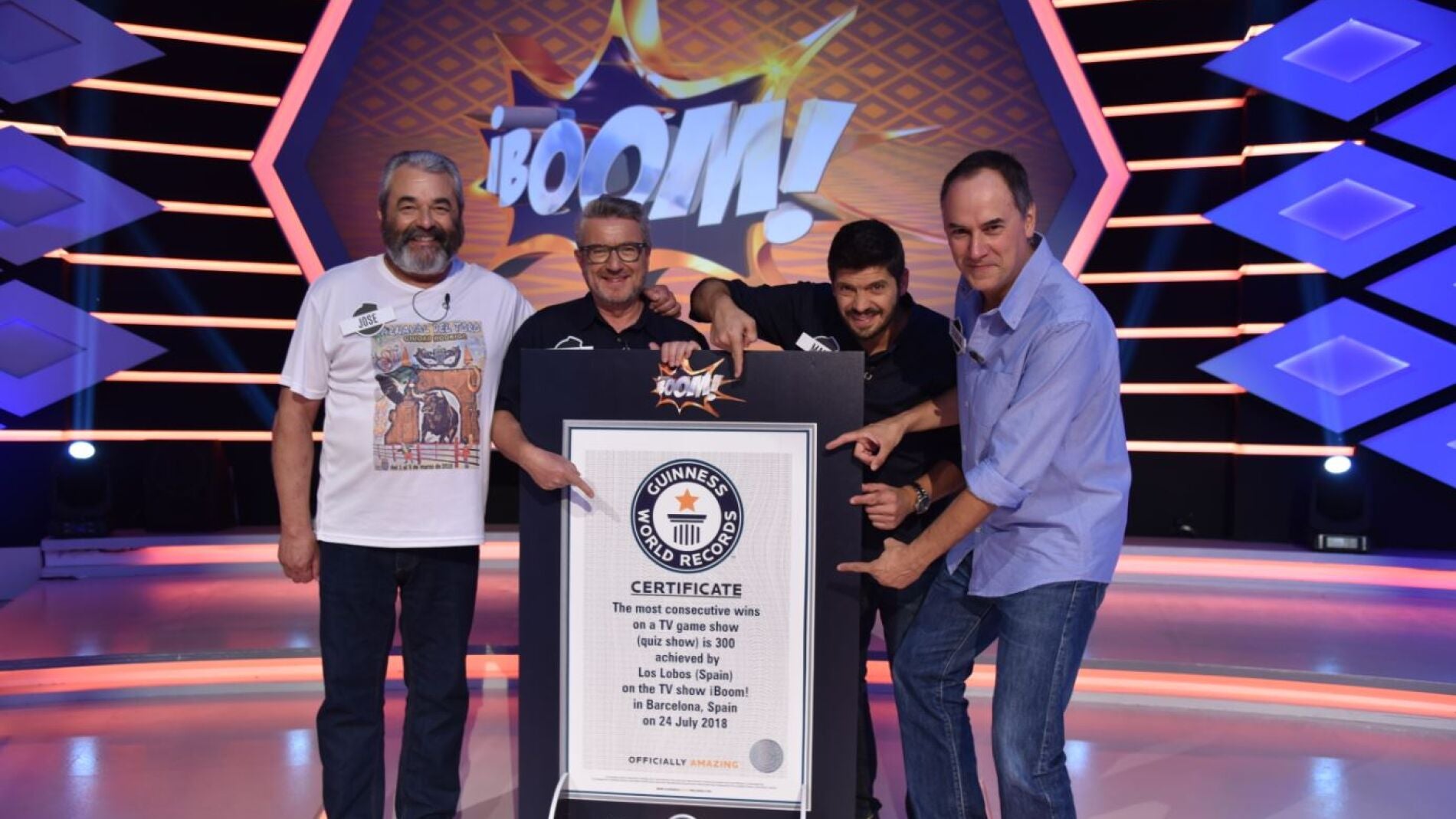 Especial R&eacute;cord Guinness de '&iexcl;Boom!', el mi&eacute;rcoles en Antena 3