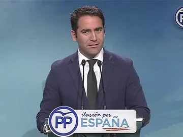 El secretario general del Partido Popular, Teodoro García Egea El secretario general del Partido Popular, Teodoro García Egea