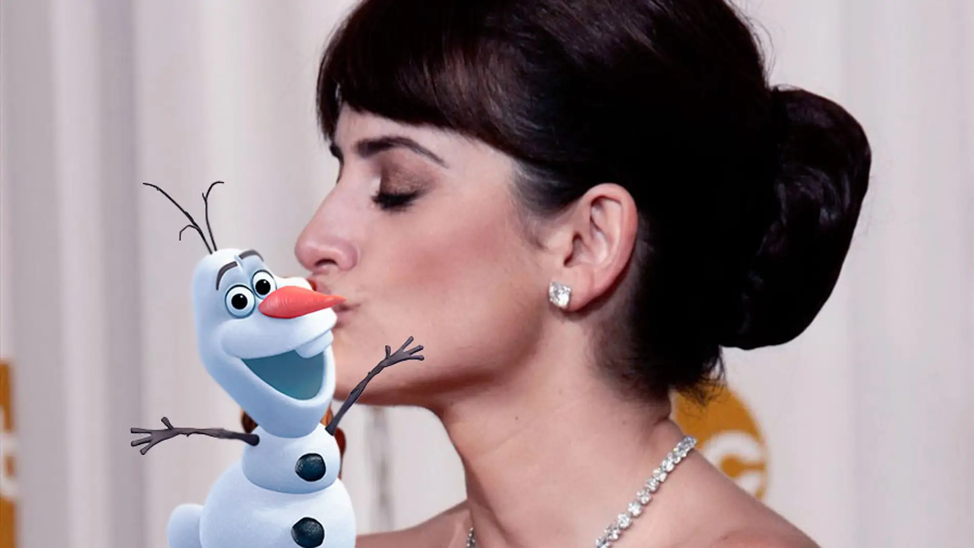 Penélope Cruz es fan de 'Frozen' 