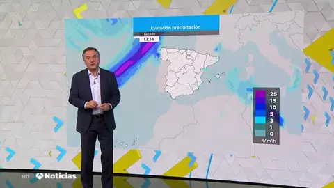 El paso de un frente atlántico dejará lluvias al inicio del puente del Pilar y subida de las temperaturas el fin de semana El paso de un frente atlántico dejará lluvias al inicio del puente del Pilar y subida de las temperaturas el fin de semana