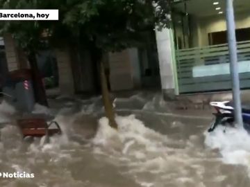 Baleares, Barcelona y Málaga, azotados por las intensas lluvias que han provocado graves inundaciones