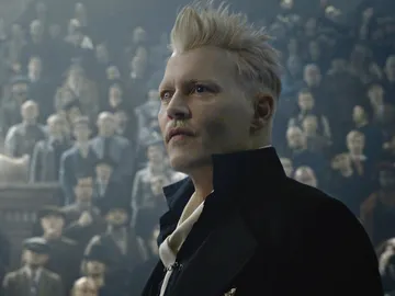 Johnny Depp como Grindelwald Johnny Depp como Grindelwald