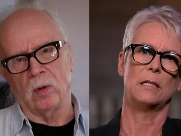 John Carpenter y Jamie Lee Curtis hablando sobre 'La noche de Halloween' John Carpenter y Jamie Lee Curtis hablando sobre 'La noche de Halloween'