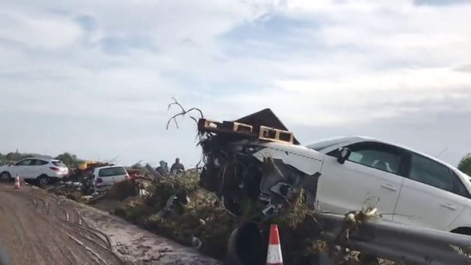 Las sobrecogedoras imágenes de las inundaciones en Sant Llorenç desde el epicentro de la catástrofe