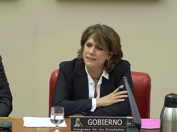La ministra Delgado, sobre los audios con Villarejo: "Soy una víctima por partida doble"