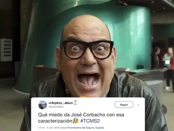 José Corbacho en 'Tu cara me suena' José Corbacho en 'Tu cara me suena'