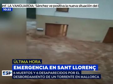 Las desoladoras imágenes del desbordamiento de Sant Llorenç: "Nos han rescatado cuando el agua nos llegaba por la cintura"