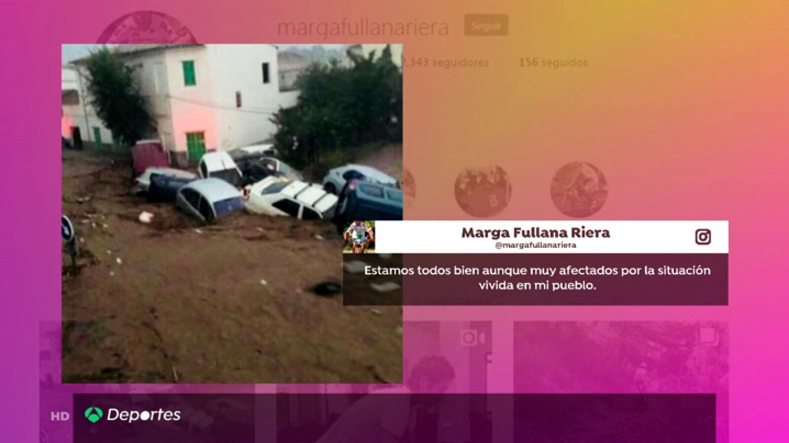 El mundo del deporte se solidariza con las víctimas de las inundaciones en Mallorca: 