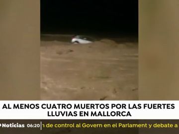 Cuatro muertos y varios desaparecidos tras las fuertes lluvias en Mallorca