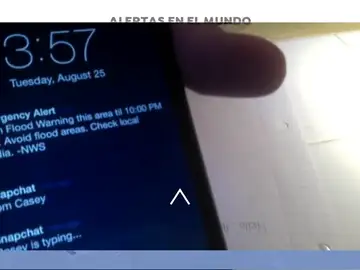 Los móviles, un sistema de alerta rápida ante catástrofes Los móviles, un sistema de alerta rápida ante catástrofes