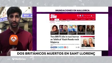 La prensa británica se hace eco de la muerte de dos compatriotas en las inundaciones de Mallorca