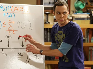Jim Parsons interpretando a Sheldon Cooper Jim Parsons interpretando a Sheldon Cooper