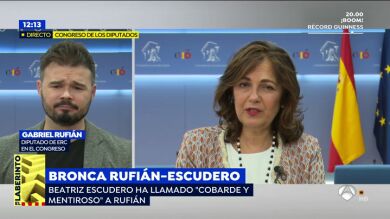 Gabriel Rufián, sobre su rifirrafe con Beatriz Escudero: 