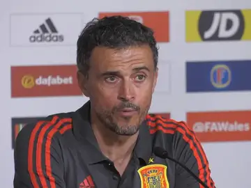 Luis Enrique comparece ante los medios de comunicación en una imagen de archivo Luis Enrique comparece ante los medios de comunicación en una imagen de archivo