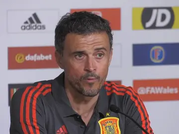 Luis Enrique comparece ante los medios de comunicación en una imagen de archivo Luis Enrique comparece ante los medios de comunicación en una imagen de archivo