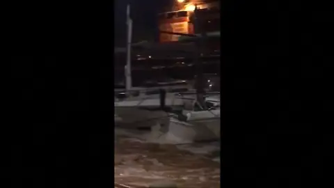 Así anegaron las lluvias torrenciales la localidad mallorquina de Sant Llorenç Así anegaron las lluvias torrenciales la localidad mallorquina de Sant Llorenç