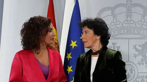María Jesús Montero e Isabel Celaá María Jesús Montero e Isabel Celaá