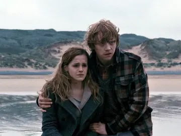 Hermione y Ron Weasley en 'Harry Potter' Hermione y Ron Weasley en 'Harry Potter'
