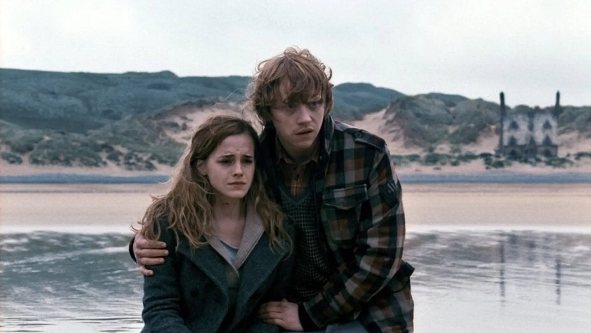 Hermione y Ron Weasley en 'Harry Potter'