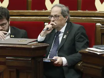 El presidente de la Generalitat, Quim Torra El presidente de la Generalitat, Quim Torra
