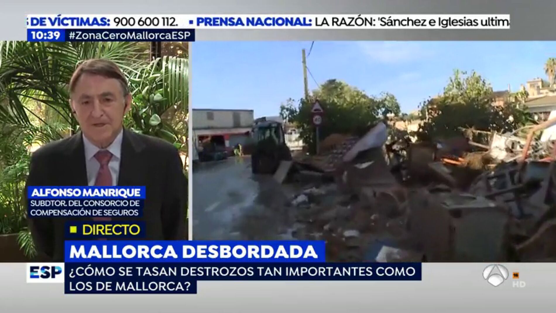 La empresa de Seguros explica el proceso que deben seguir las v&iacute;ctimas para pedir las compensaciones econ&oacute;micas por los da&ntilde;os