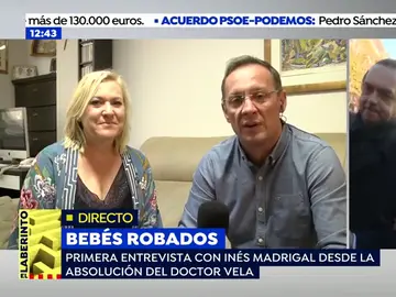 Inés Madrigal, primera bebé robada, afronta con seguridad el recurso: "Es una noticia maravillosa porque es la primera sentencia a nivel europeo que reconoce el robo" Inés Madrigal, primera bebé robada, afronta con seguridad el recurso: "Es una noticia maravillosa porque es la primera sentencia a nivel europeo que reconoce el robo"