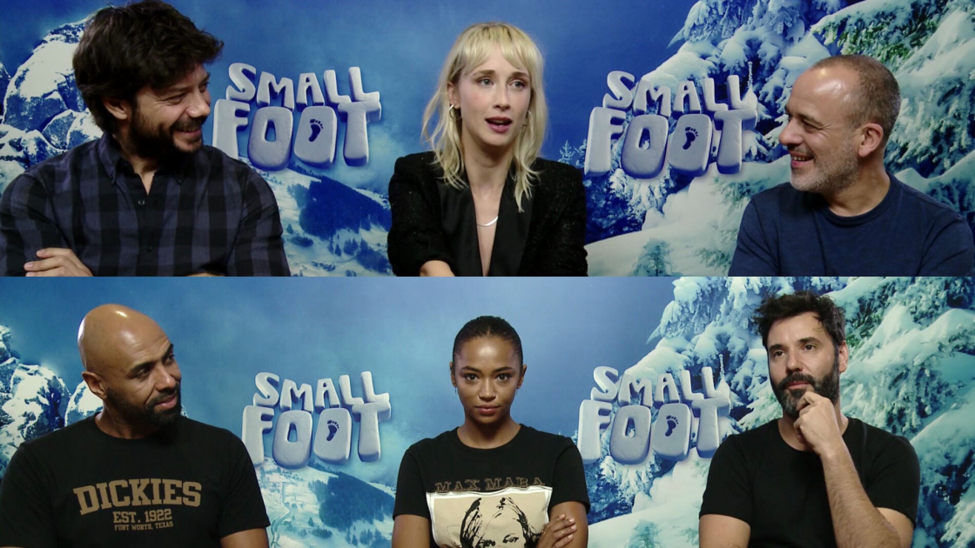 El reparto de 'Smallfoot'