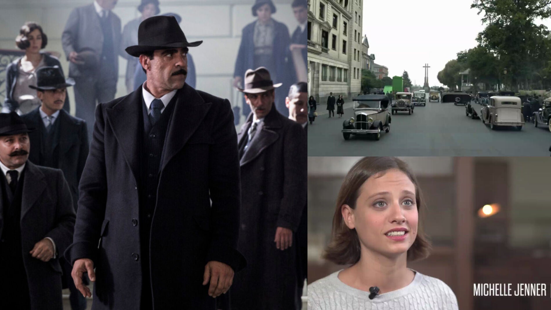 Detrás de las cámaras de 'La sombra de la ley'