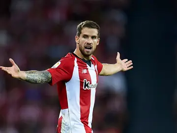 Iñigo Martínez, durante un partido con el Athletic Iñigo Martínez, durante un partido con el Athletic