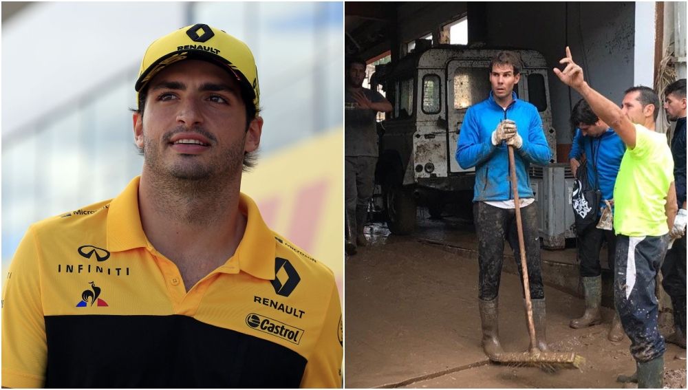 Carlos Sainz defiende a Nadal de los que le acusan de populista