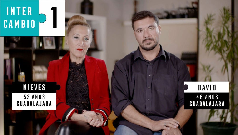Nieves y David, siete años de relación y convivencia