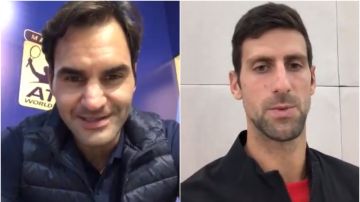 Federer y Djokovic mandan mensajes a los afectados por las inundaciones en Mallorca