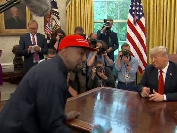 El rapero Kanye West asesora a Trump sobre reformas penales