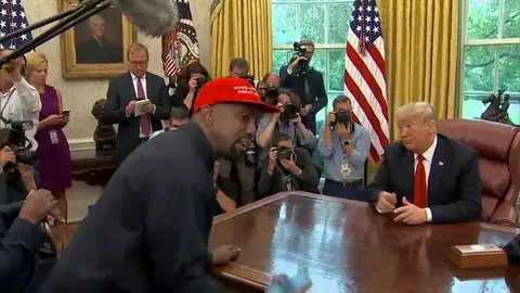 El rapero Kanye West asesora a Trump sobre reformas penales El rapero Kanye West asesora a Trump sobre reformas penales
