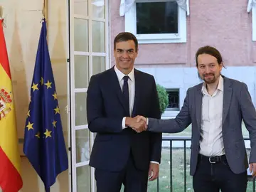 Pedro Sánchez y Pablo Iglesias Pedro Sánchez y Pablo Iglesias