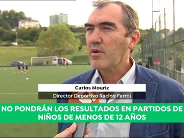La iniciativa del Racing de Ferrol: no pondrán los resultados en partidos de niños menores de 12 años