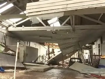 Una poderosa tormenta deja cinco heridos en el sur de Australia Una poderosa tormenta deja cinco heridos en el sur de Australia
