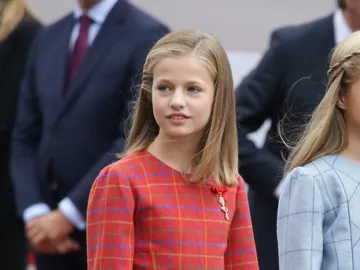 La princesa Leonor en el Día de la Hispanidad La princesa Leonor en el Día de la Hispanidad
