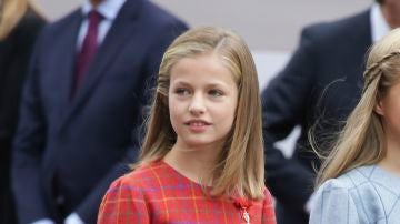 La princesa Leonor en el Día de la Hispanidad