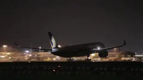 Despega el vuelo más largo del mundo desde Singapur Despega el vuelo más largo del mundo desde Singapur