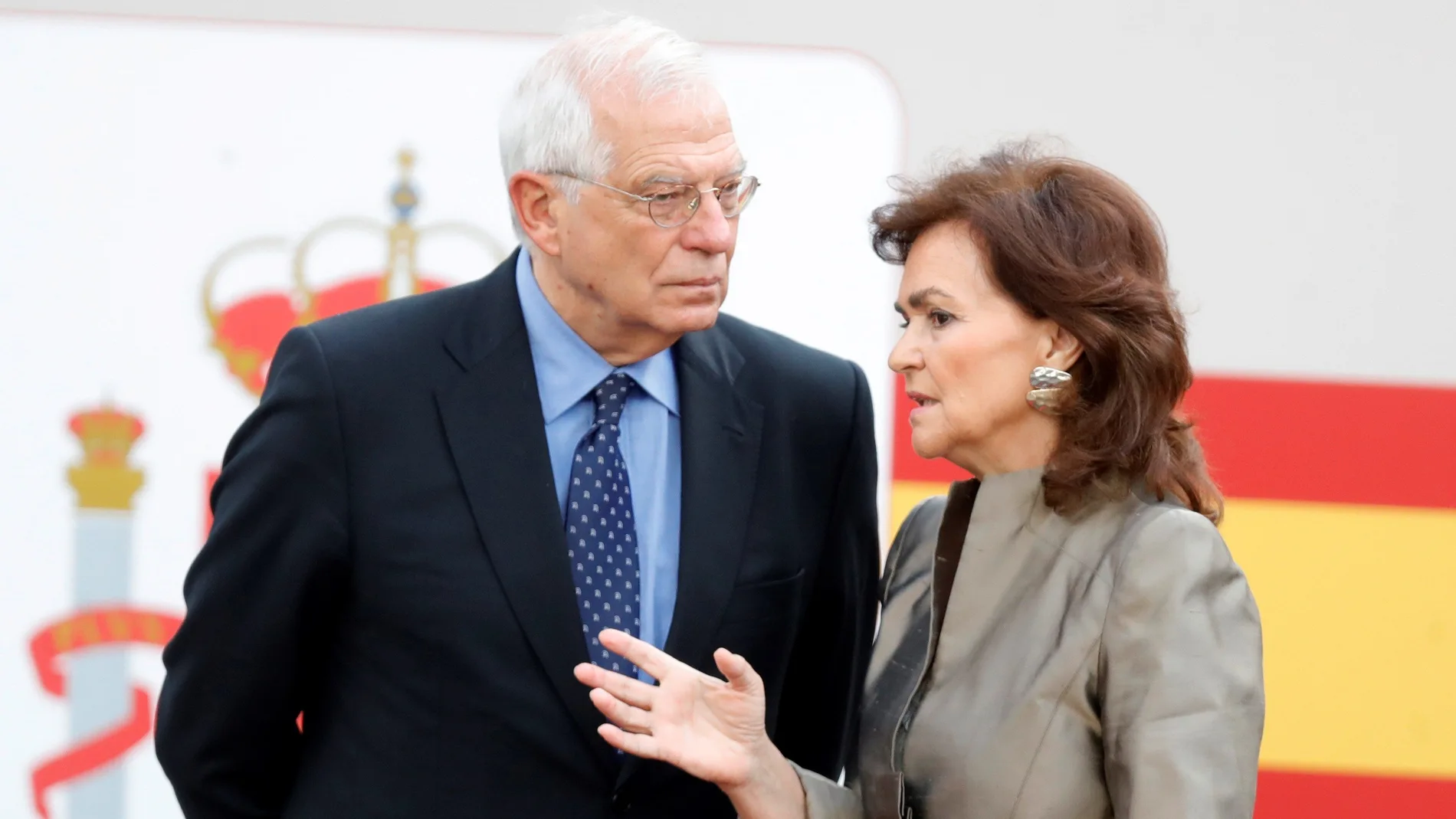 Carmen Calvo y Josep Borrell Carmen Calvo y Josep Borrell