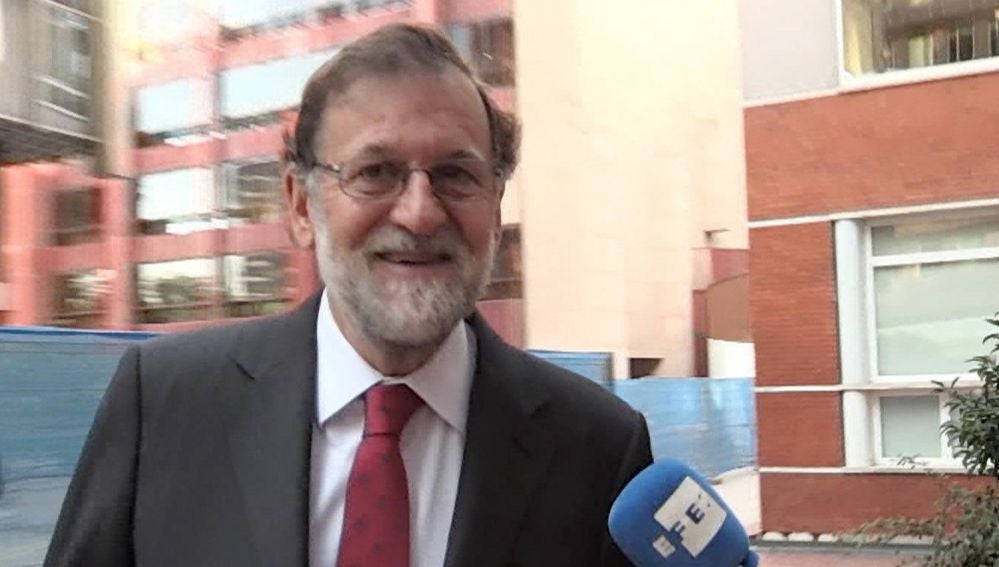 Mariano Rajoy que se ha incorporado a la plaza de registrador de la propiedad