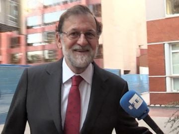 Mariano Rajoy que se ha incorporado a la plaza de registrador de la propiedad