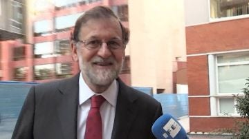 Mariano Rajoy que se ha incorporado a la plaza de registrador de la propiedad