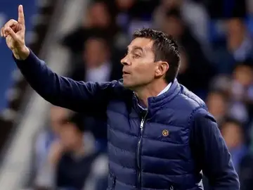 El entrenador de la Real Sociedad, Asier Garitano. El entrenador de la Real Sociedad, Asier Garitano.