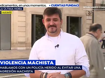 El policía que se convierte en héroe tras romperse la ceja por evitar una agresión machista El policía que se convierte en héroe tras romperse la ceja por evitar una agresión machista