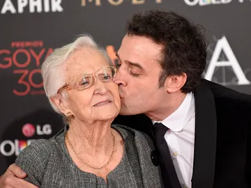 Antonia y Daniel Guzmán en la gala de los Goya Antonia y Daniel Guzmán en la gala de los Goya