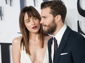Dakota Johnson y Jamie Dornan en la premiere de 'Cincuenta sombras de Grey' Dakota Johnson y Jamie Dornan en la premiere de 'Cincuenta sombras de Grey'