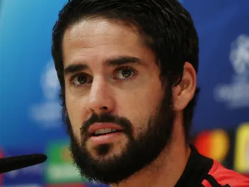 Isco, en rueda de prensa Isco, en rueda de prensa