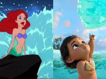 La Sirenita y Vaiana La Sirenita y Vaiana